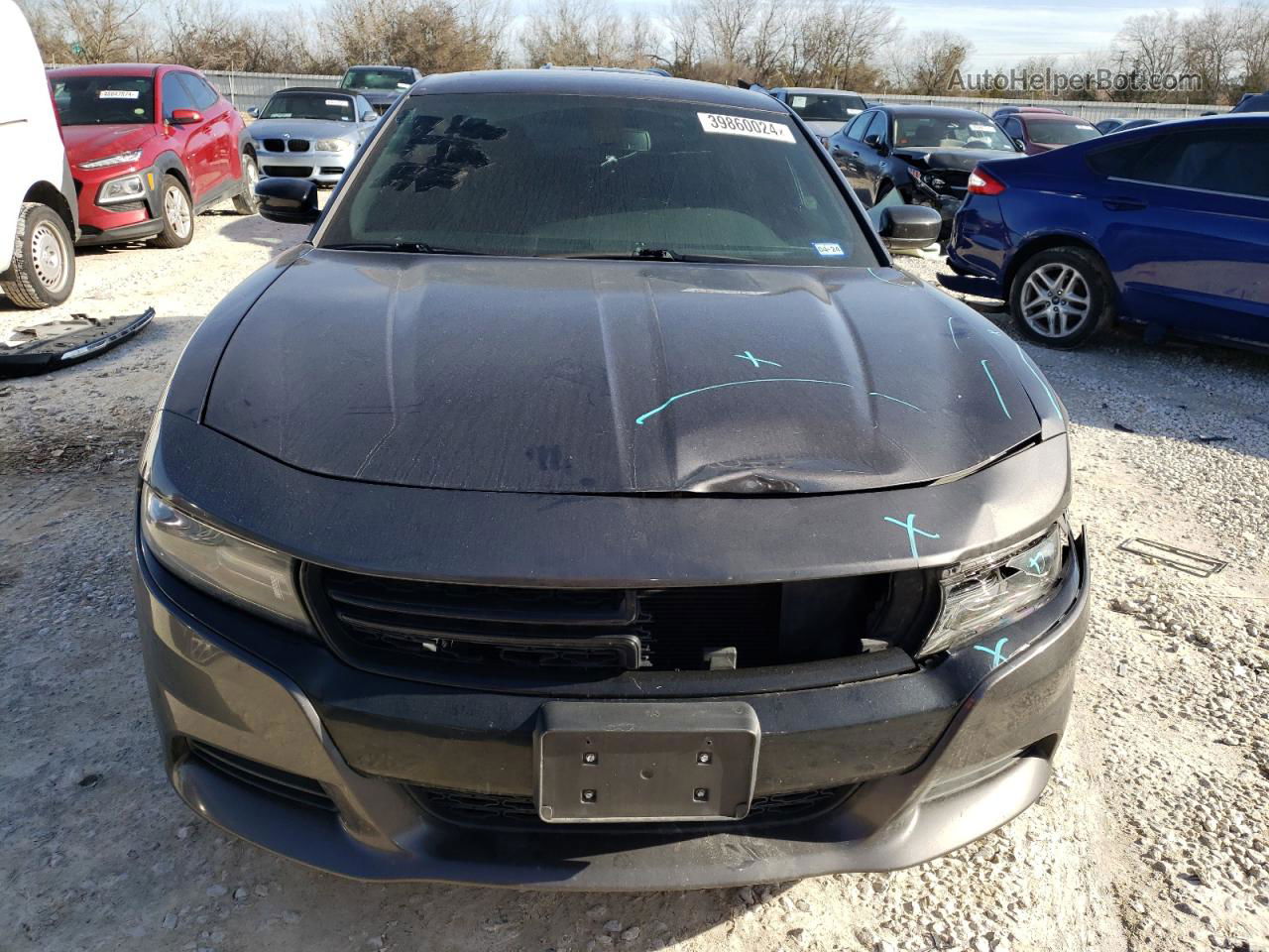 2018 Dodge Charger R/t Gray vin: 2C3CDXCT4JH200834