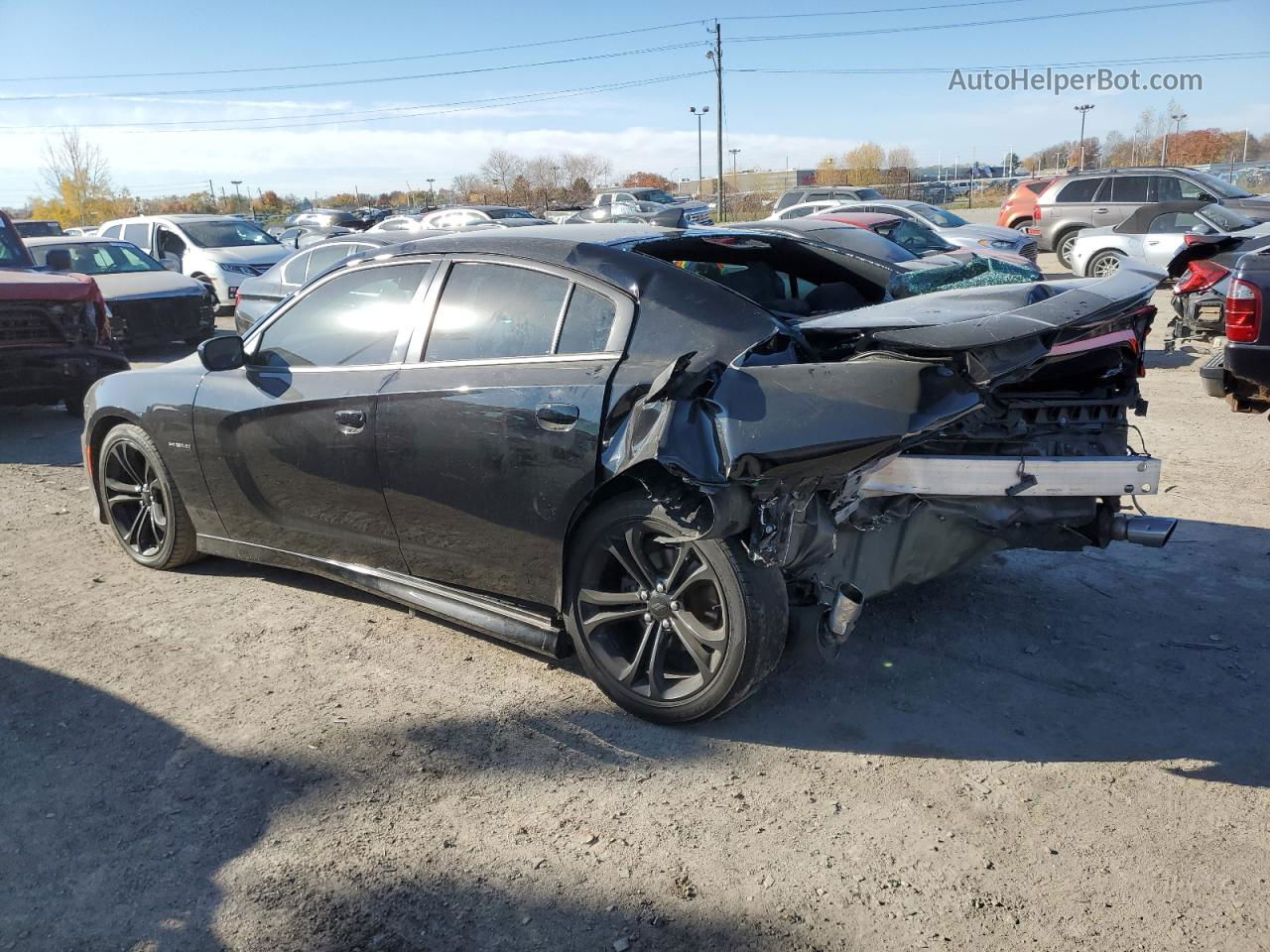 2021 Dodge Charger R/t Black vin: 2C3CDXCT4MH518425