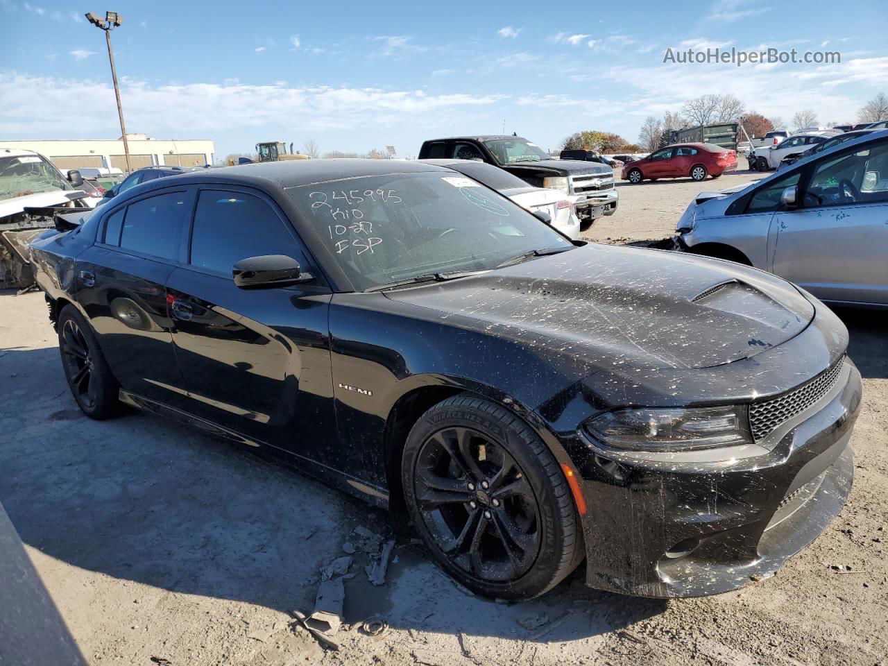 2021 Dodge Charger R/t Black vin: 2C3CDXCT4MH518425