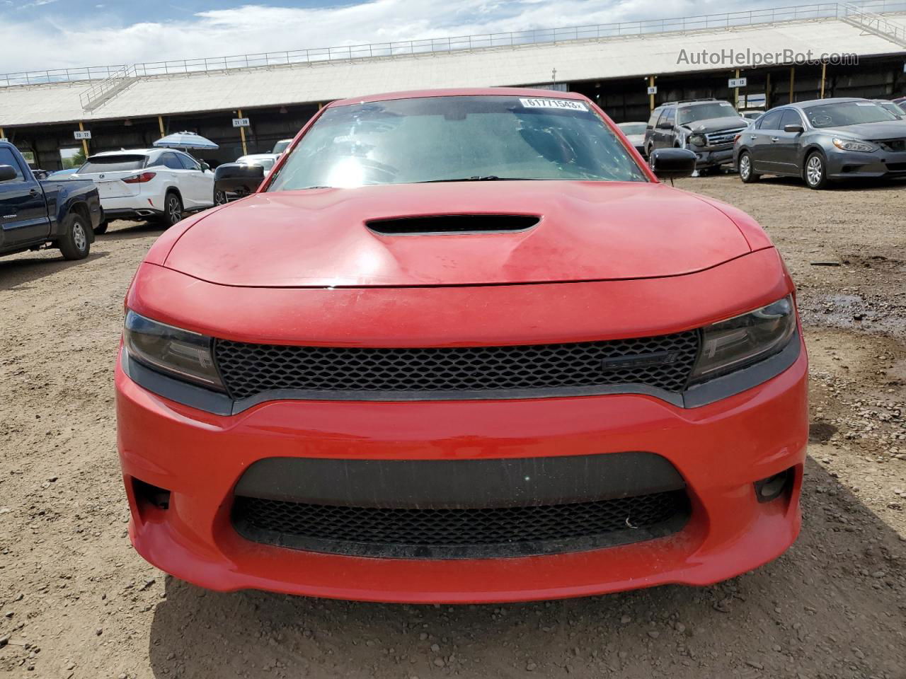 2021 Dodge Charger R/t Red vin: 2C3CDXCT4MH647894