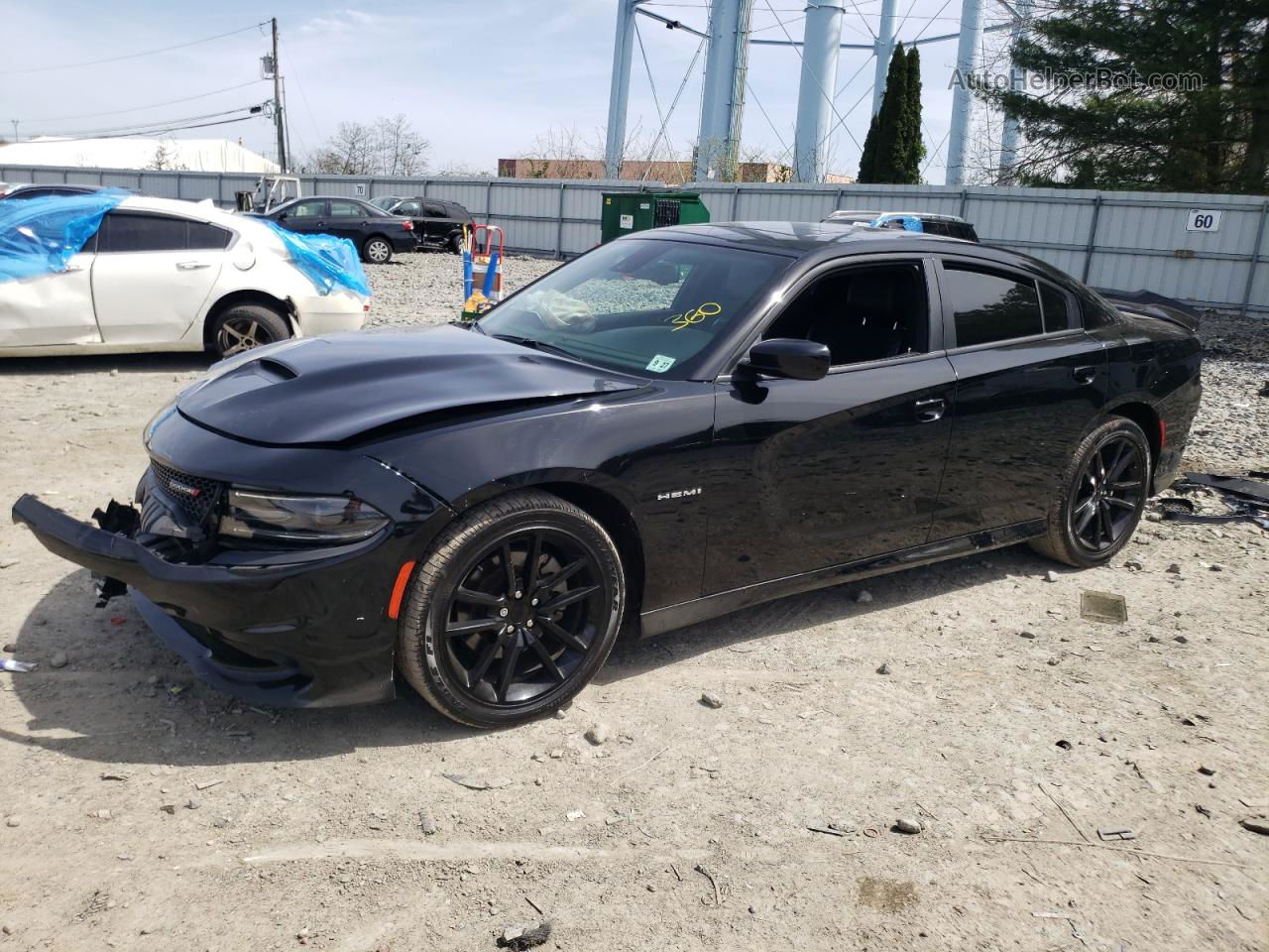 2021 Dodge Charger R/t Черный vin: 2C3CDXCT4MH652111