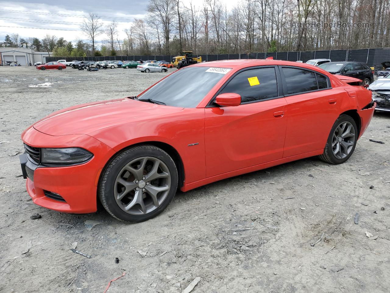 2016 Dodge Charger R/t Red vin: 2C3CDXCT5GH127112