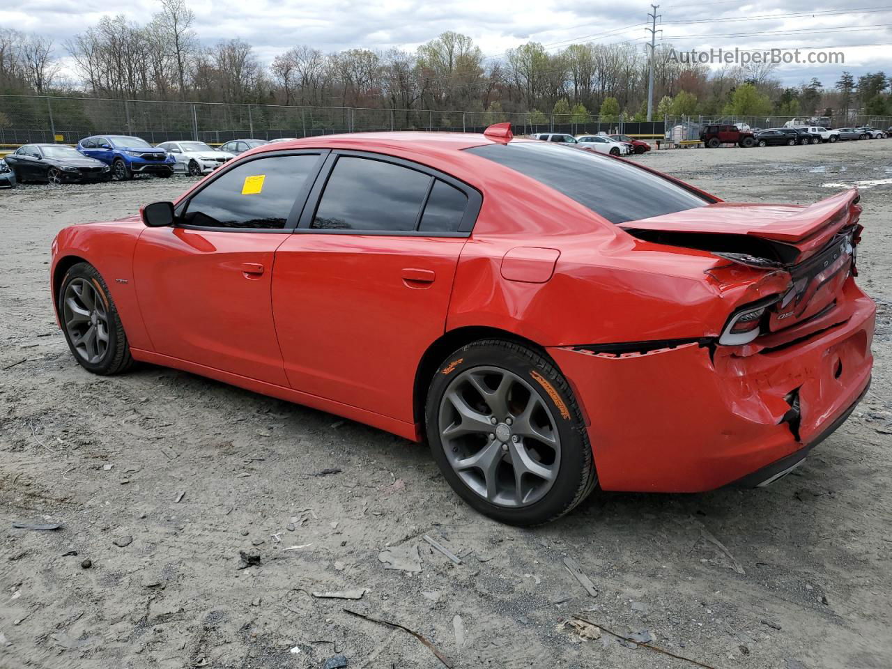 2016 Dodge Charger R/t Red vin: 2C3CDXCT5GH127112