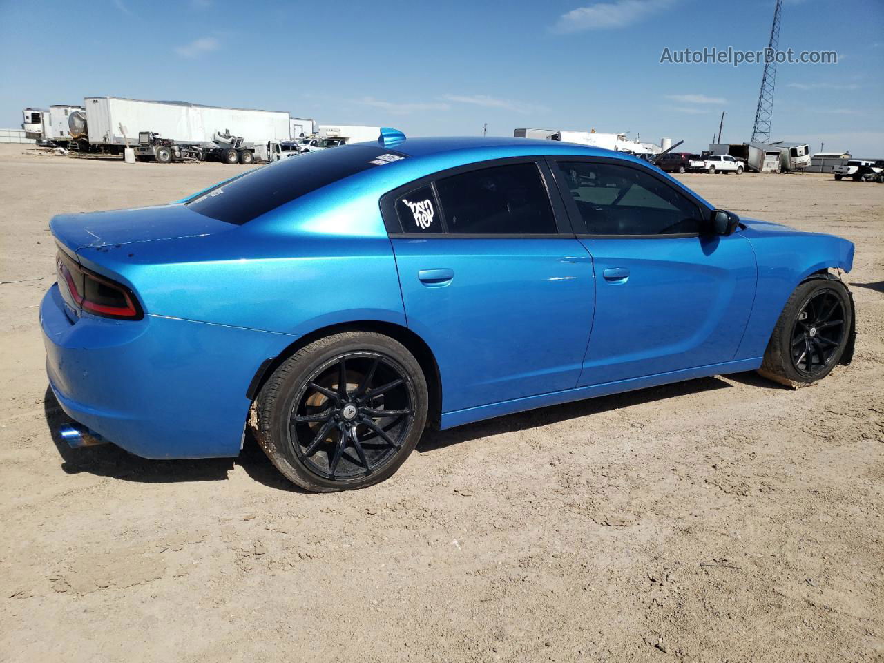 2016 Dodge Charger R/t Синий vin: 2C3CDXCT5GH166976