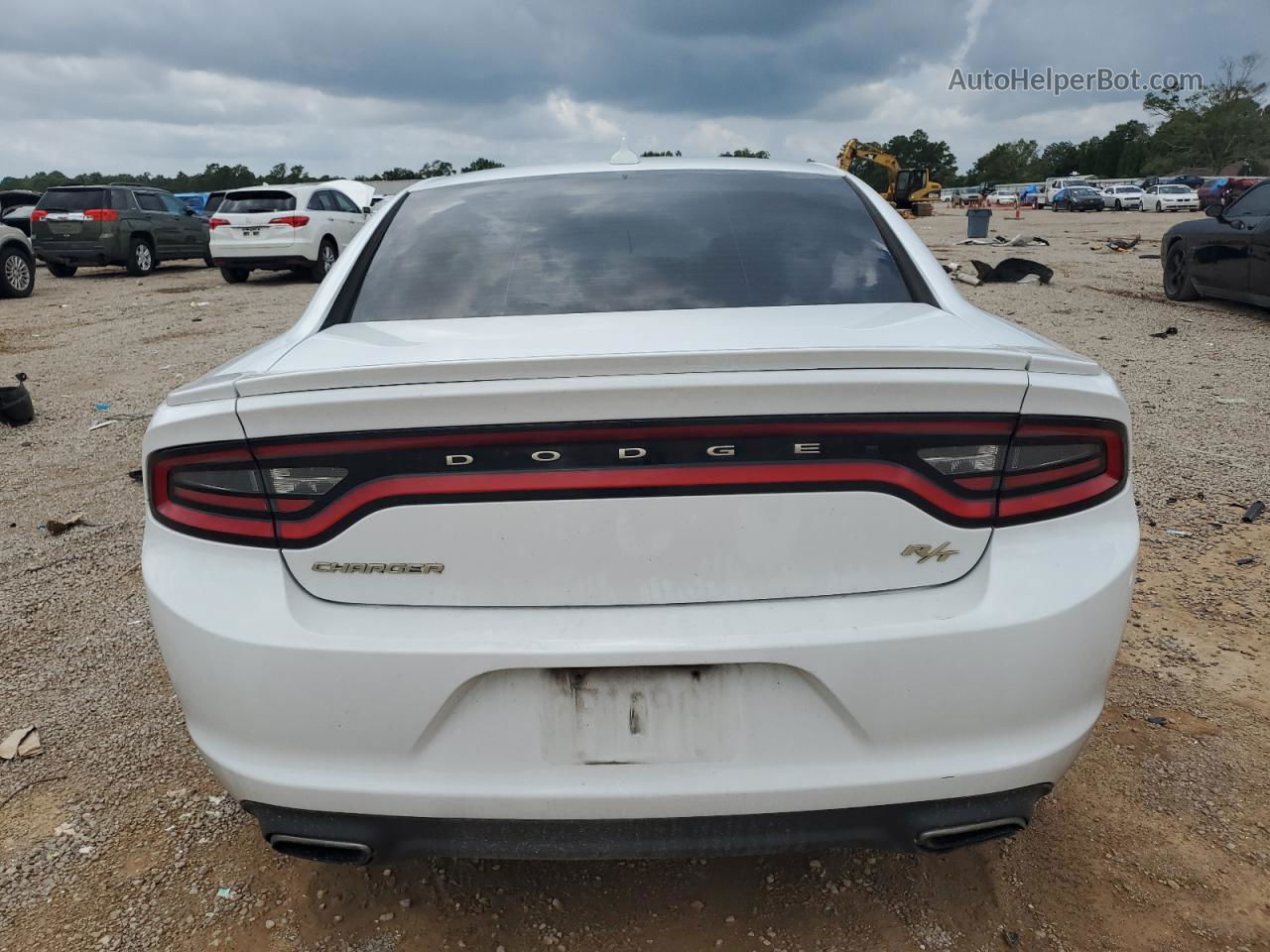 2016 Dodge Charger R/t Белый vin: 2C3CDXCT5GH222334