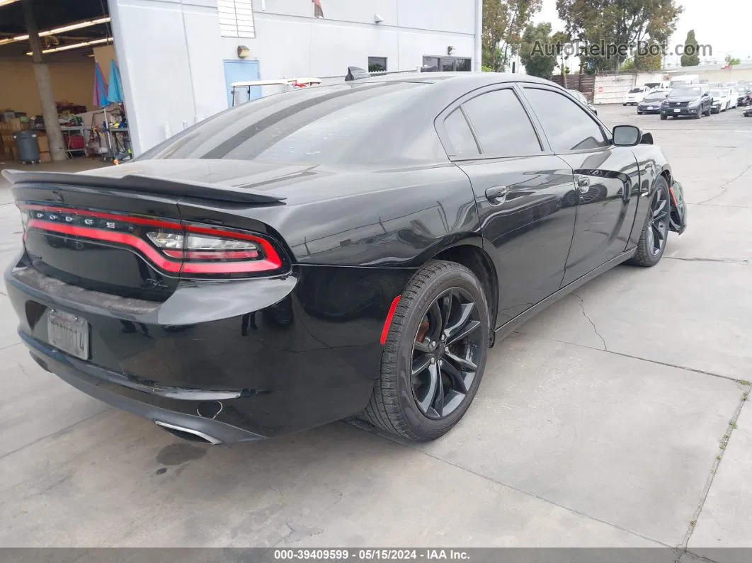 2016 Dodge Charger R/t Black vin: 2C3CDXCT5GH259240