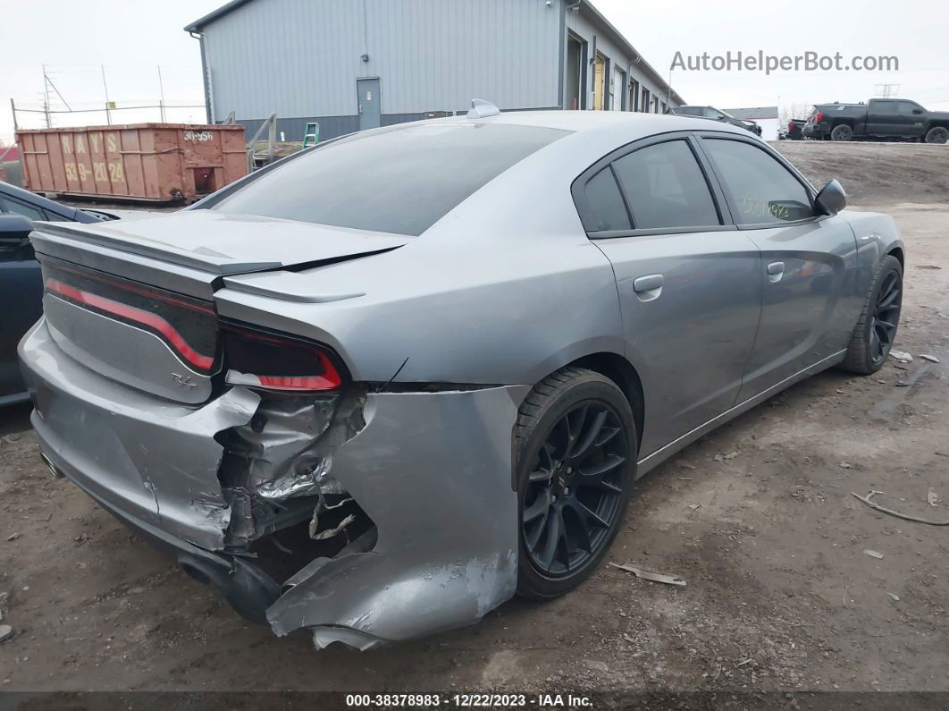 2017 Dodge Charger R/t Rwd Gray vin: 2C3CDXCT5HH559104