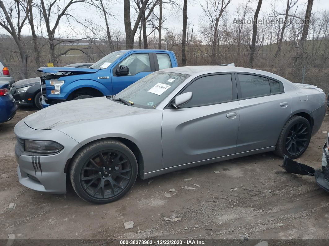 2017 Dodge Charger R/t Rwd Gray vin: 2C3CDXCT5HH559104