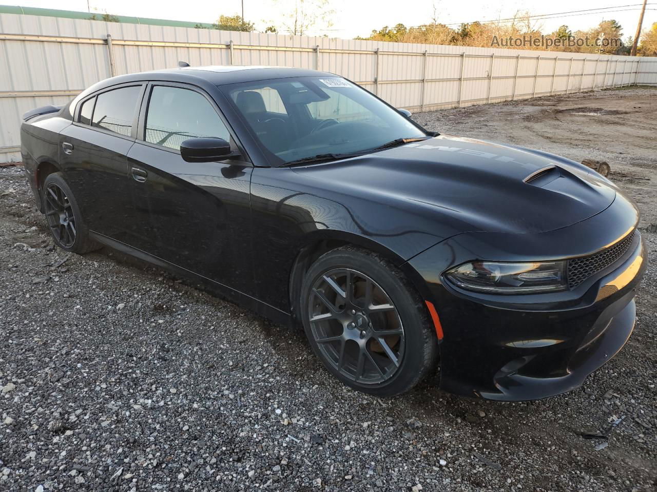 2017 Dodge Charger R/t Black vin: 2C3CDXCT5HH631371