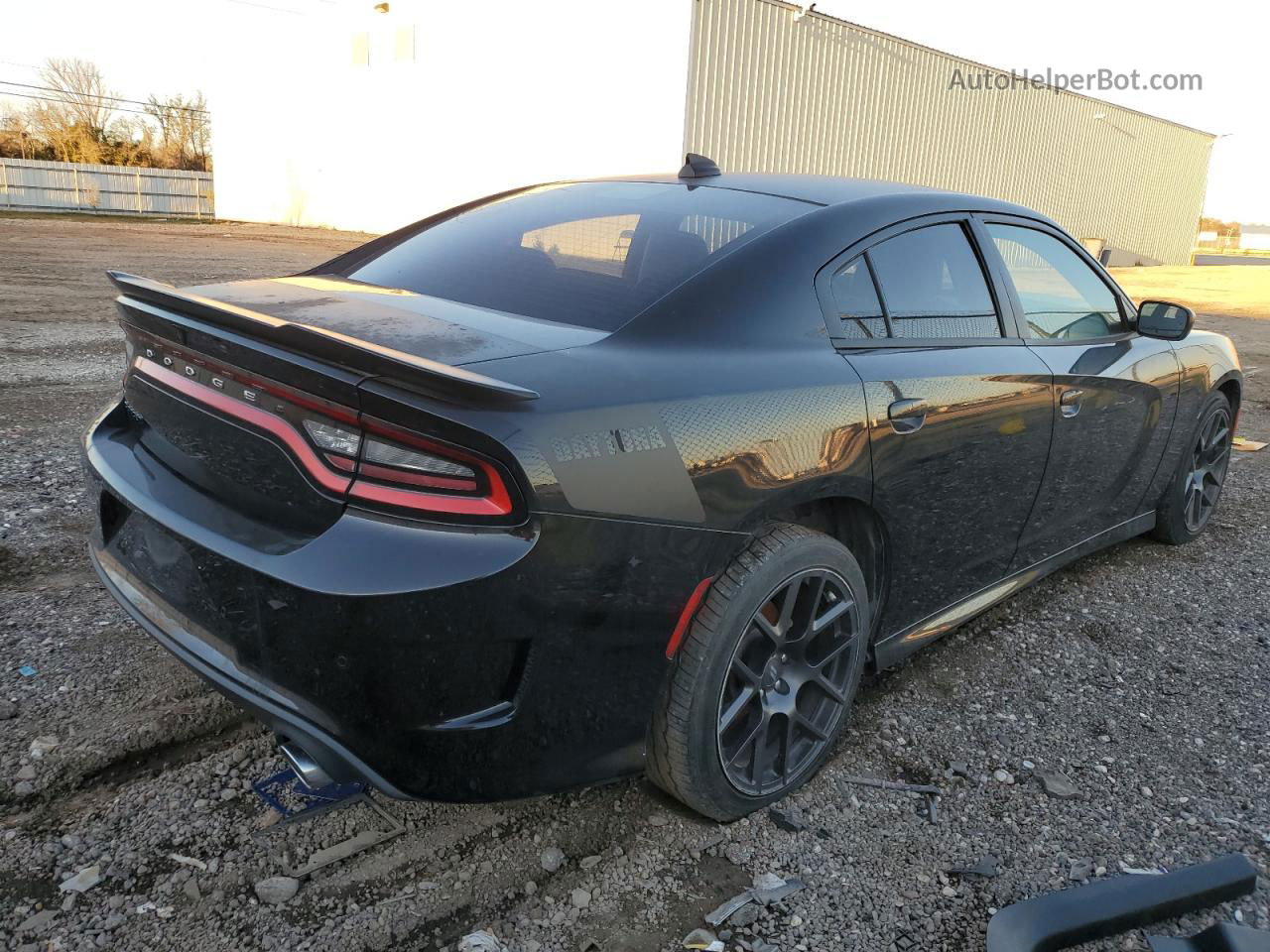 2017 Dodge Charger R/t Black vin: 2C3CDXCT5HH631371