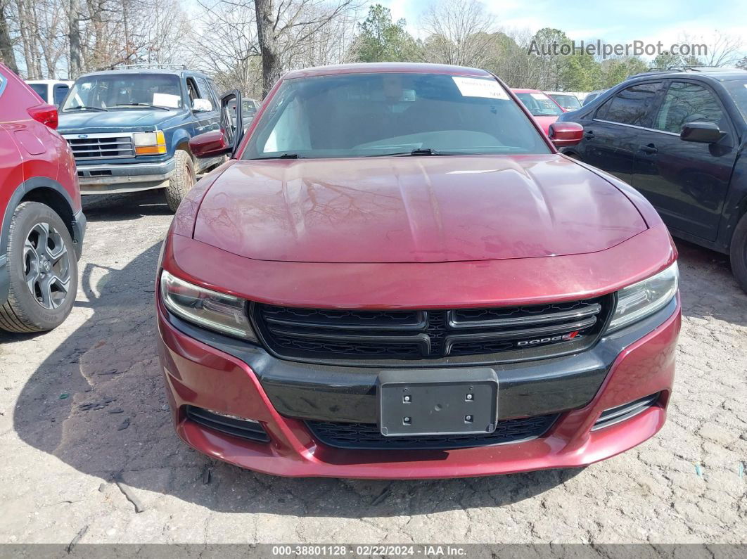 2017 Dodge Charger R/t Rwd Burgundy vin: 2C3CDXCT5HH641902