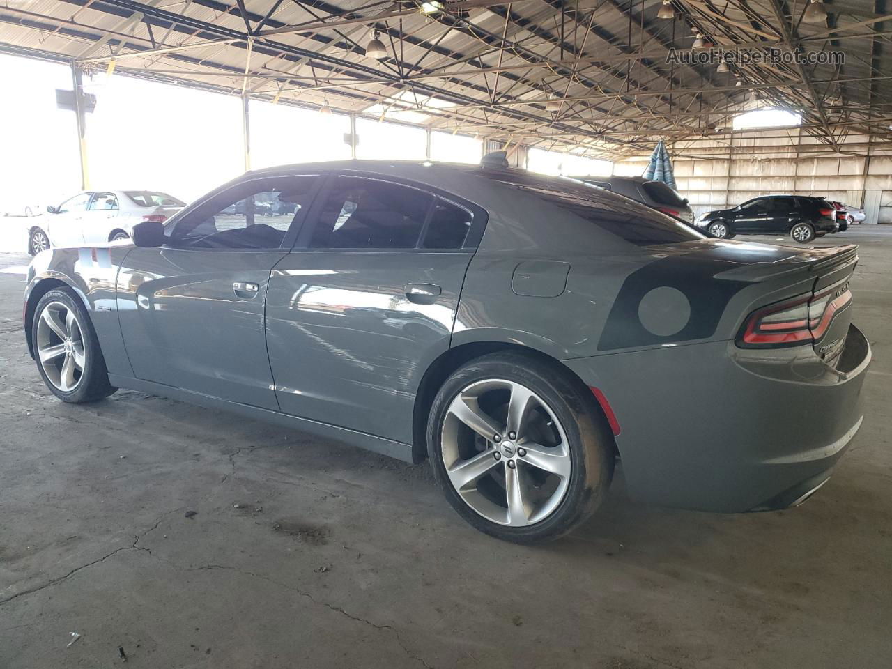 2018 Dodge Charger R/t Серый vin: 2C3CDXCT5JH139171