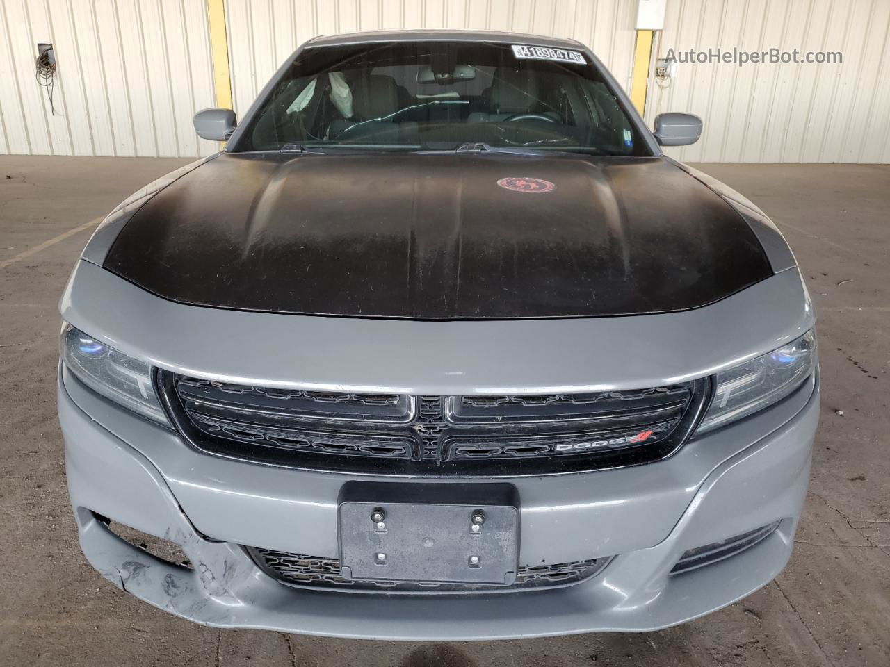 2018 Dodge Charger R/t Gray vin: 2C3CDXCT5JH139171