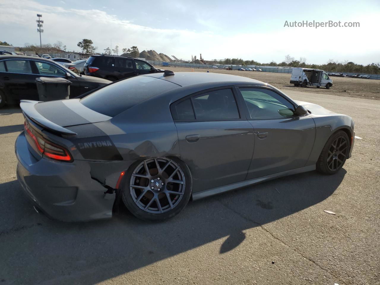 2018 Dodge Charger R/t Charcoal vin: 2C3CDXCT5JH291113