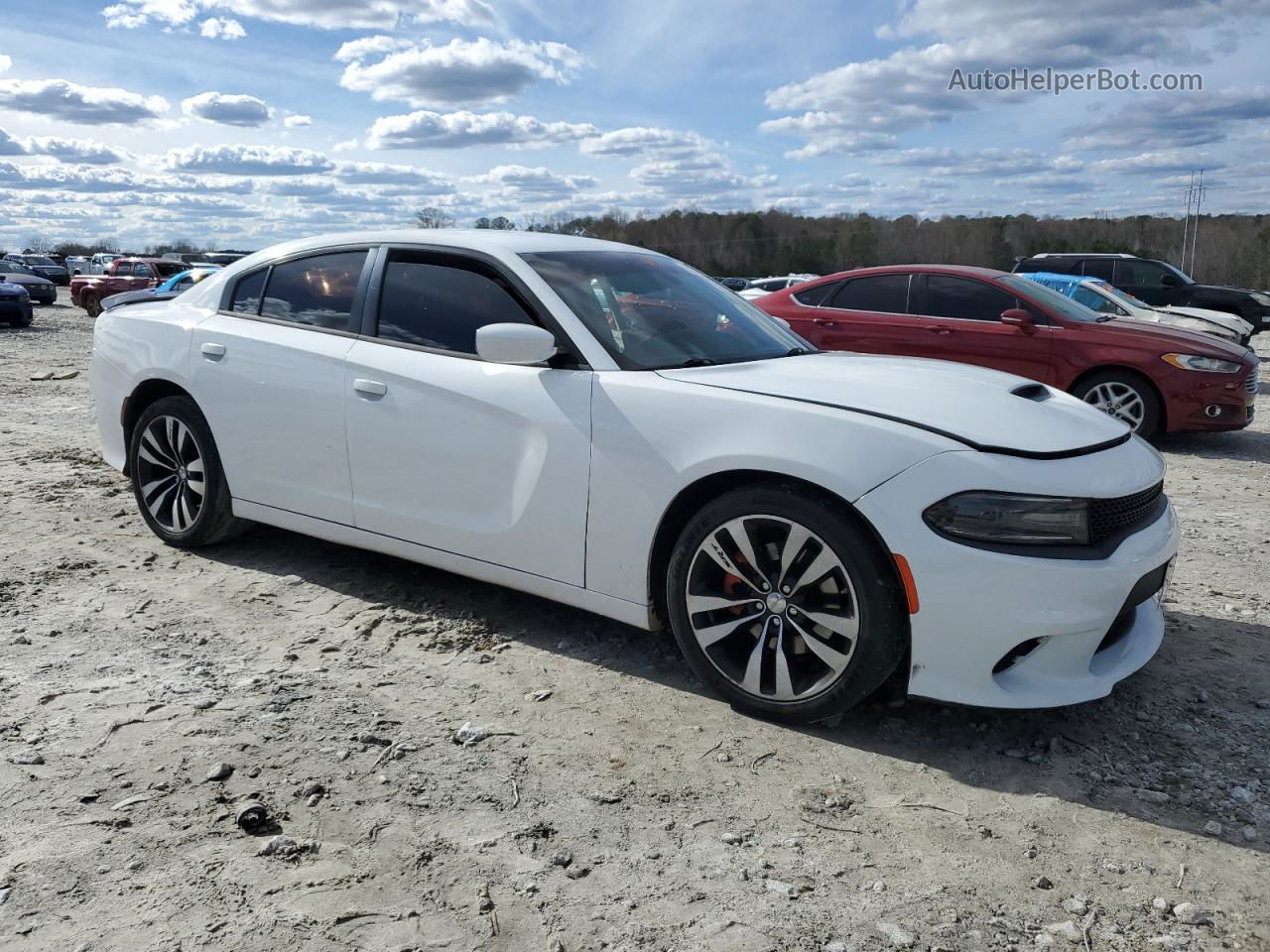 2016 Dodge Charger R/t Белый vin: 2C3CDXCT6GH114742