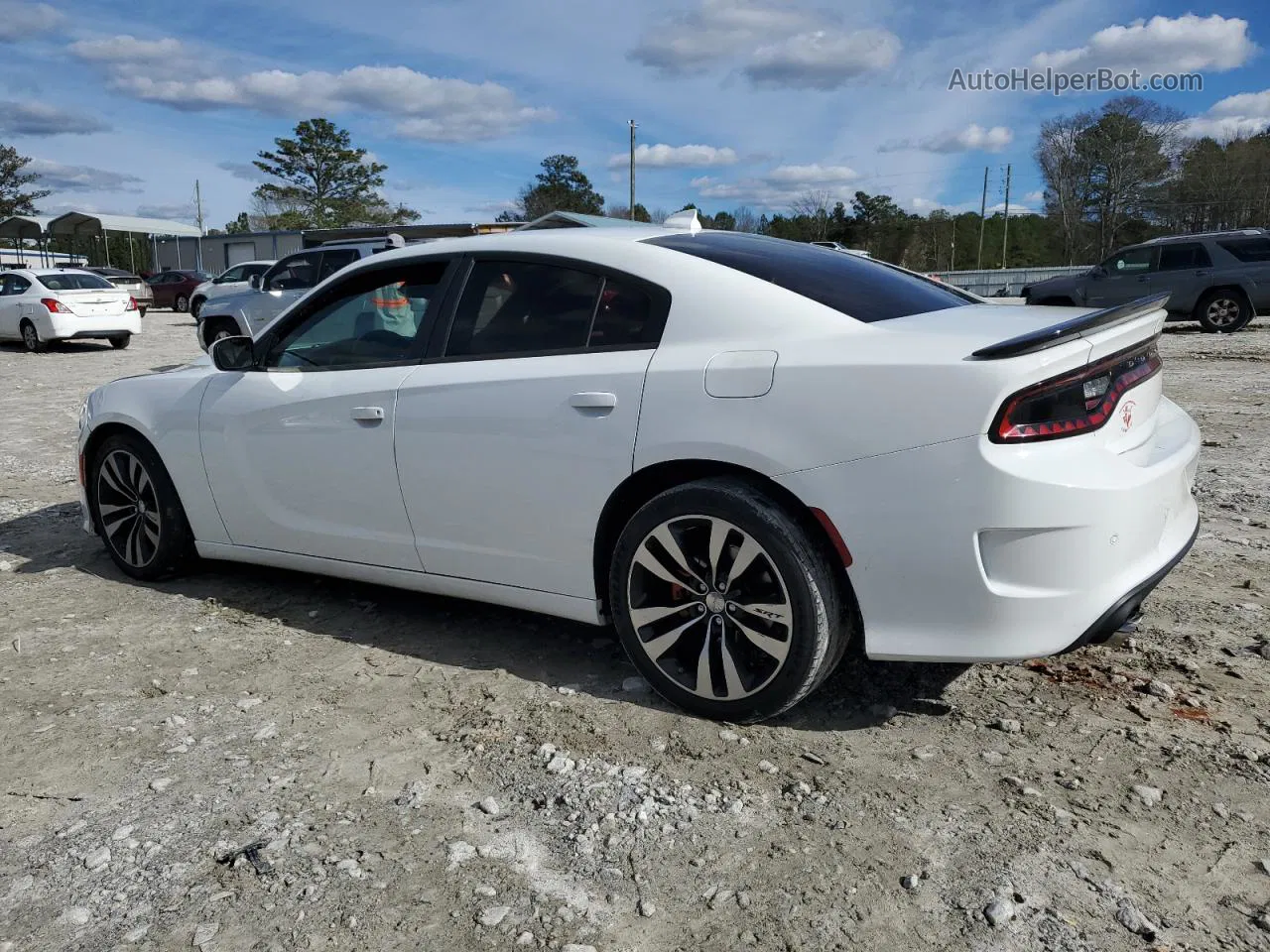 2016 Dodge Charger R/t Белый vin: 2C3CDXCT6GH114742