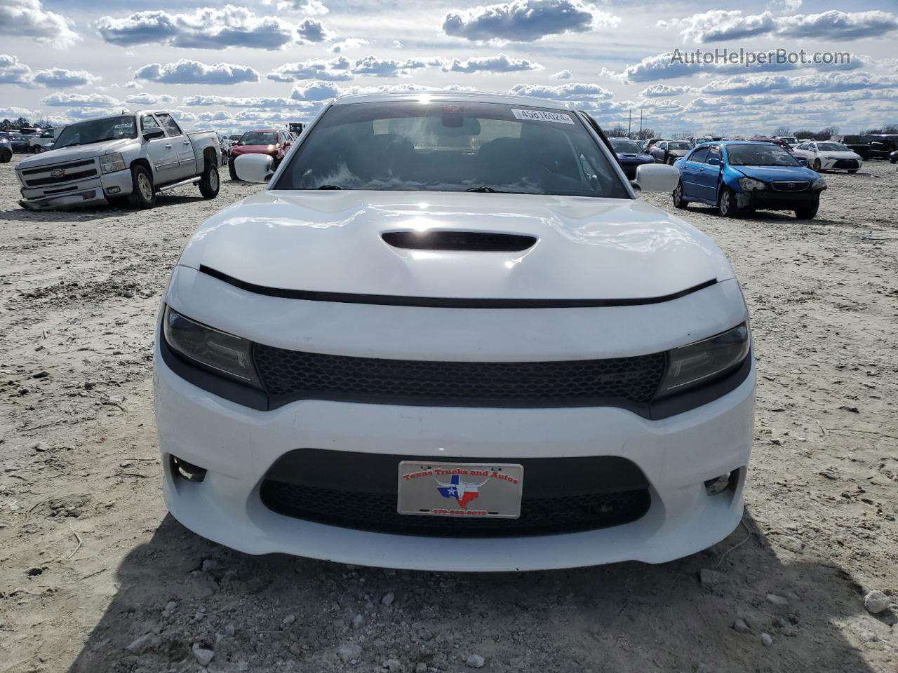 2016 Dodge Charger R/t White vin: 2C3CDXCT6GH114742