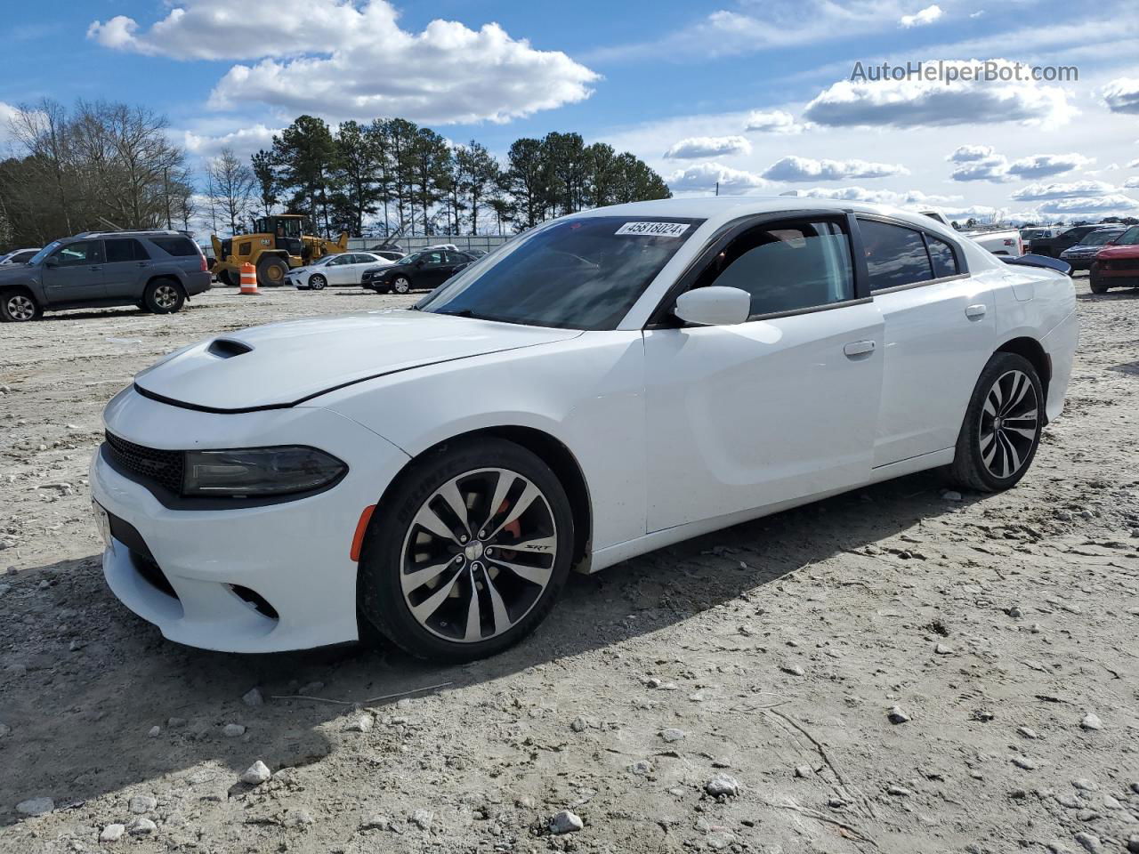 2016 Dodge Charger R/t Белый vin: 2C3CDXCT6GH114742