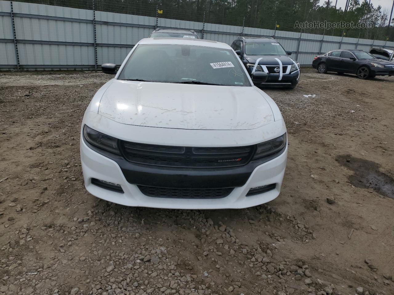 2016 Dodge Charger R/t White vin: 2C3CDXCT6GH126874