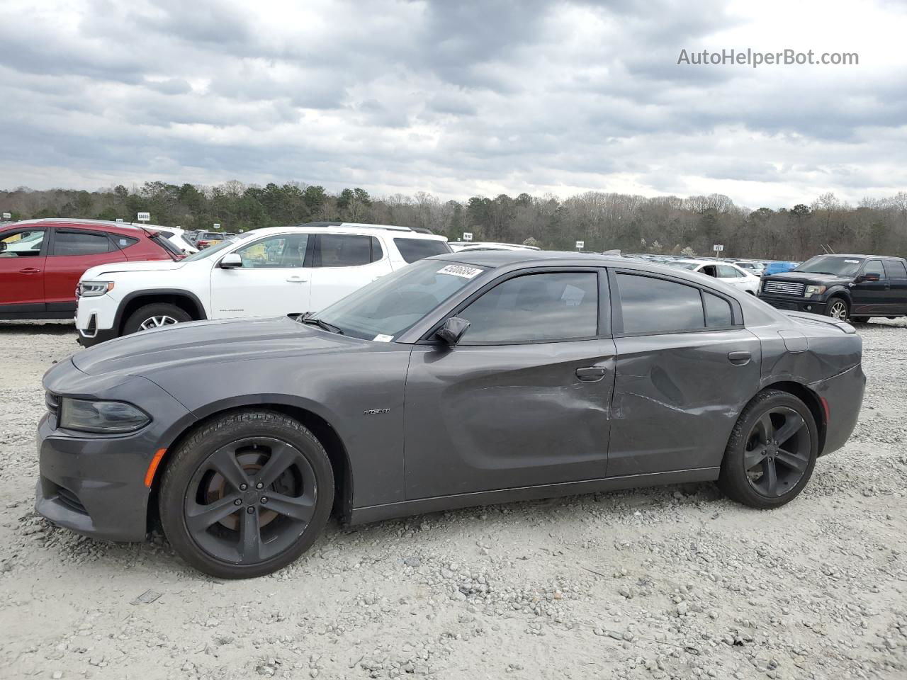 2016 Dodge Charger R/t Charcoal vin: 2C3CDXCT6GH126972