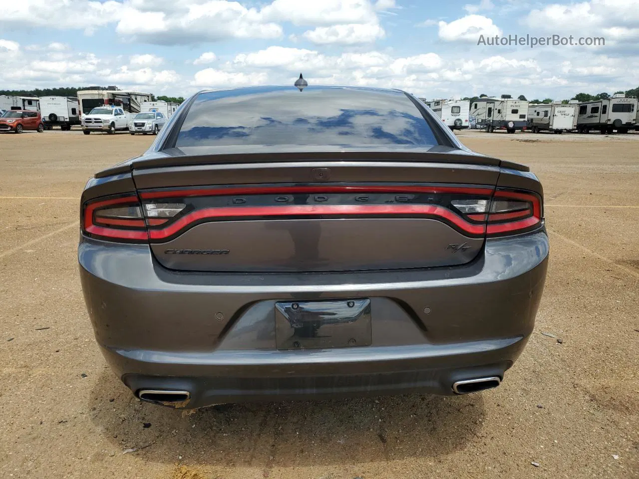 2016 Dodge Charger R/t Gray vin: 2C3CDXCT6GH192051