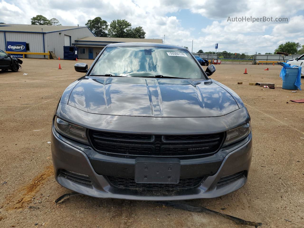 2016 Dodge Charger R/t Gray vin: 2C3CDXCT6GH192051