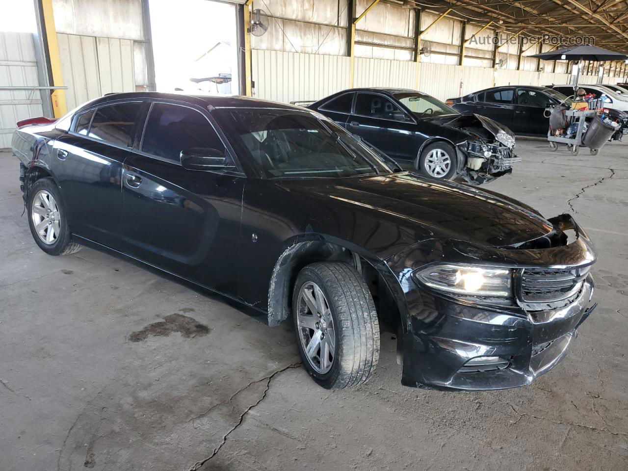 2016 Dodge Charger R/t Black vin: 2C3CDXCT6GH276922