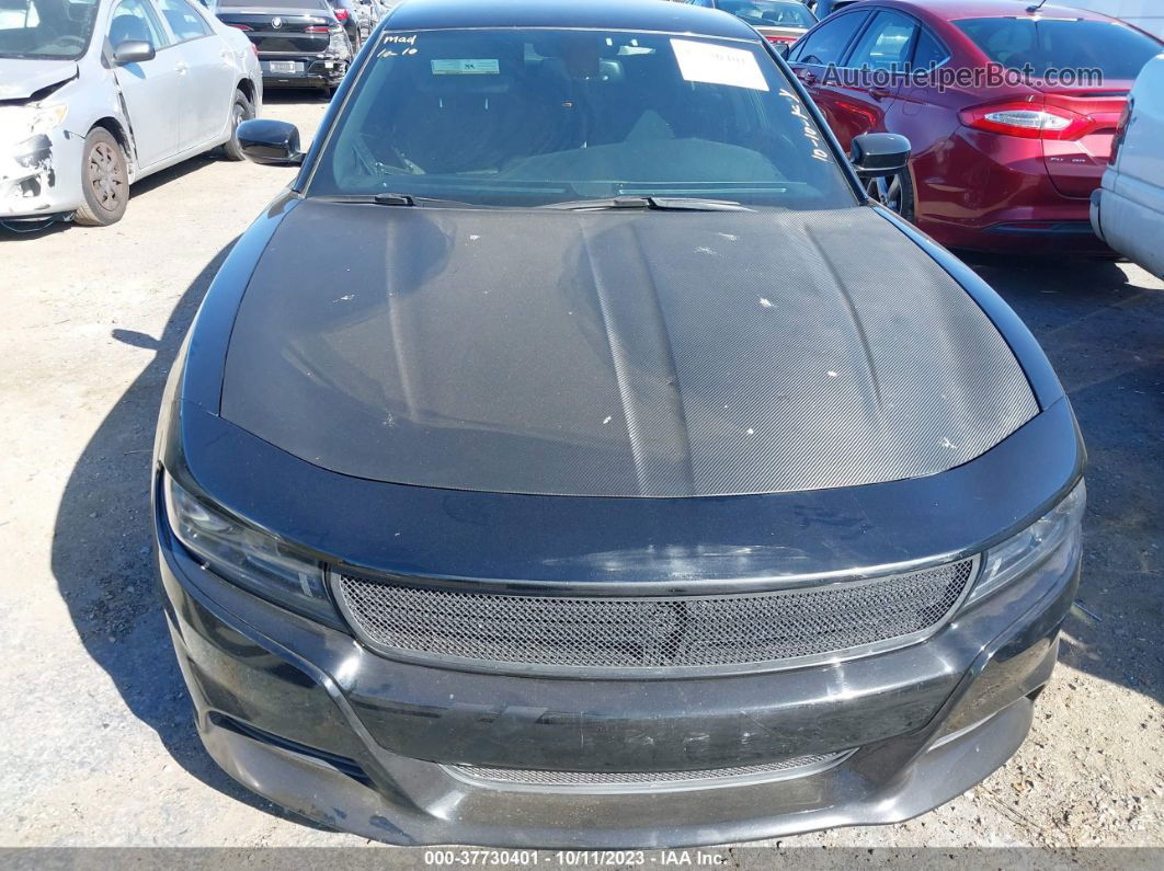 2016 Dodge Charger R/t Black vin: 2C3CDXCT6GH312950