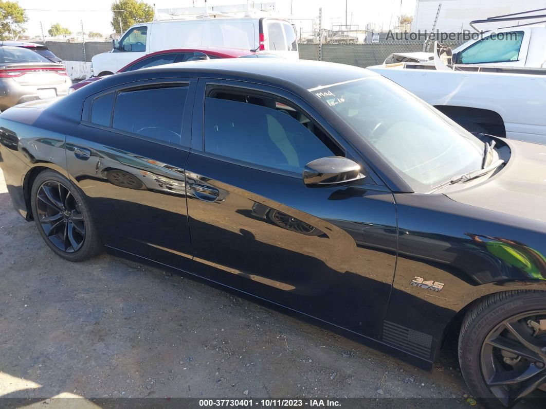 2016 Dodge Charger R/t Black vin: 2C3CDXCT6GH312950