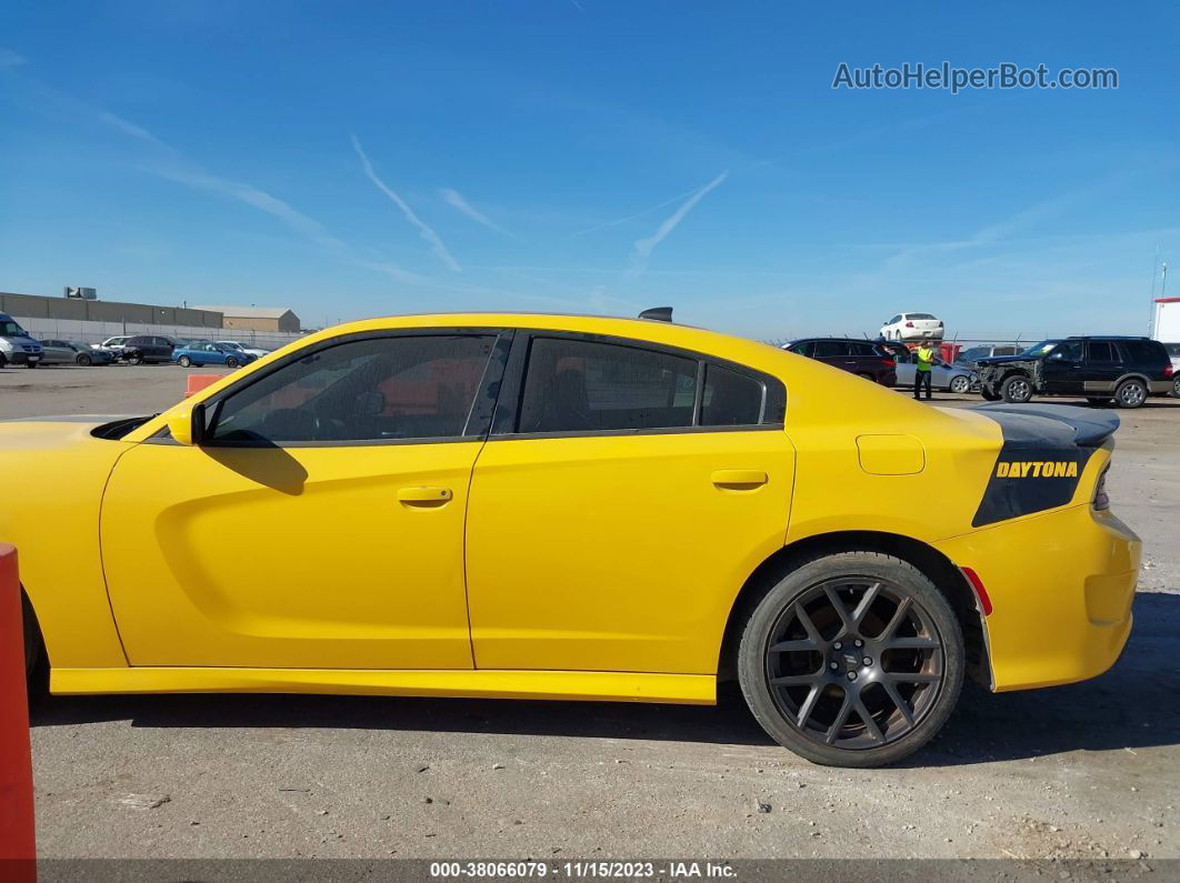 2017 Dodge Charger Daytona 340 Rwd Yellow vin: 2C3CDXCT6HH545941