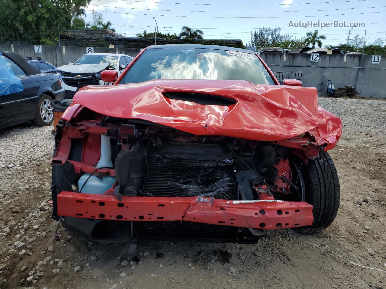 2018 Dodge Charger R/t Red vin: 2C3CDXCT6JH223645