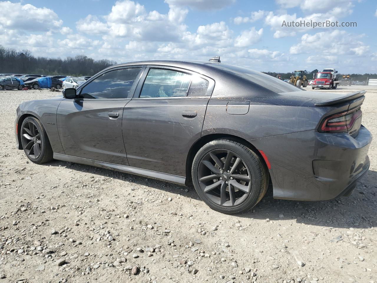 2021 Dodge Charger R/t Gray vin: 2C3CDXCT6MH518653