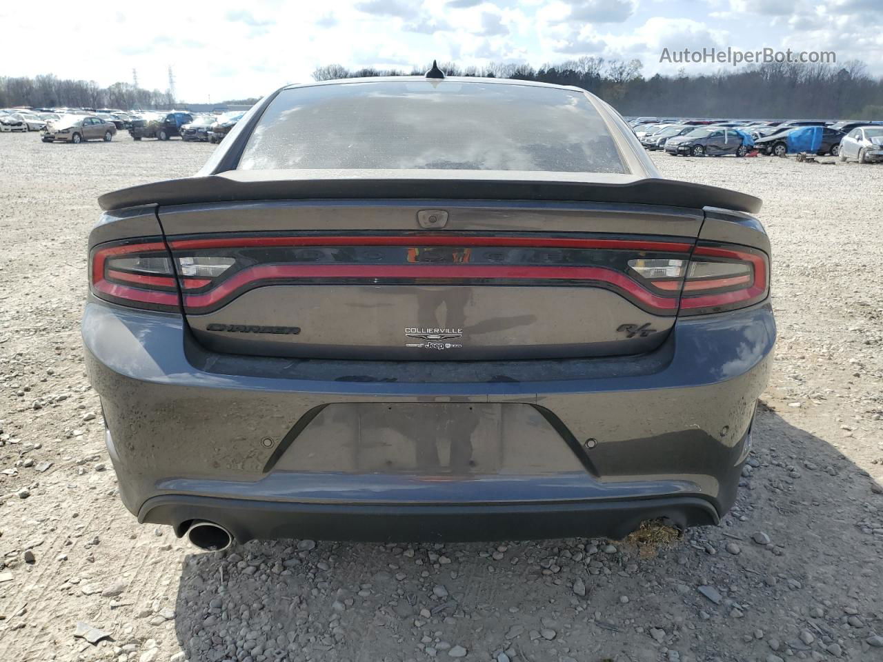 2021 Dodge Charger R/t Gray vin: 2C3CDXCT6MH518653