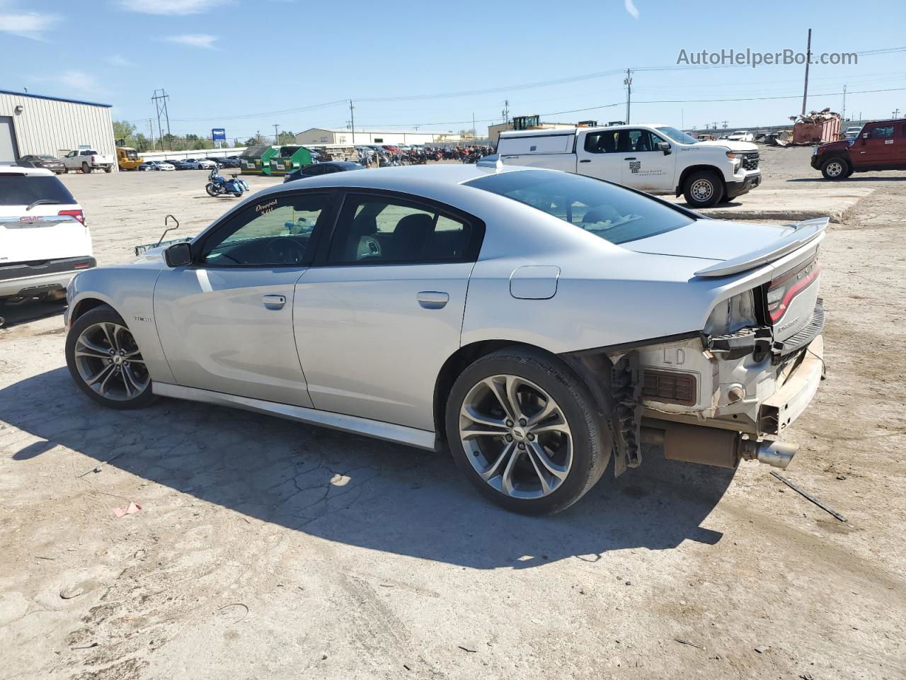 2021 Dodge Charger R/t Серебряный vin: 2C3CDXCT6MH597757