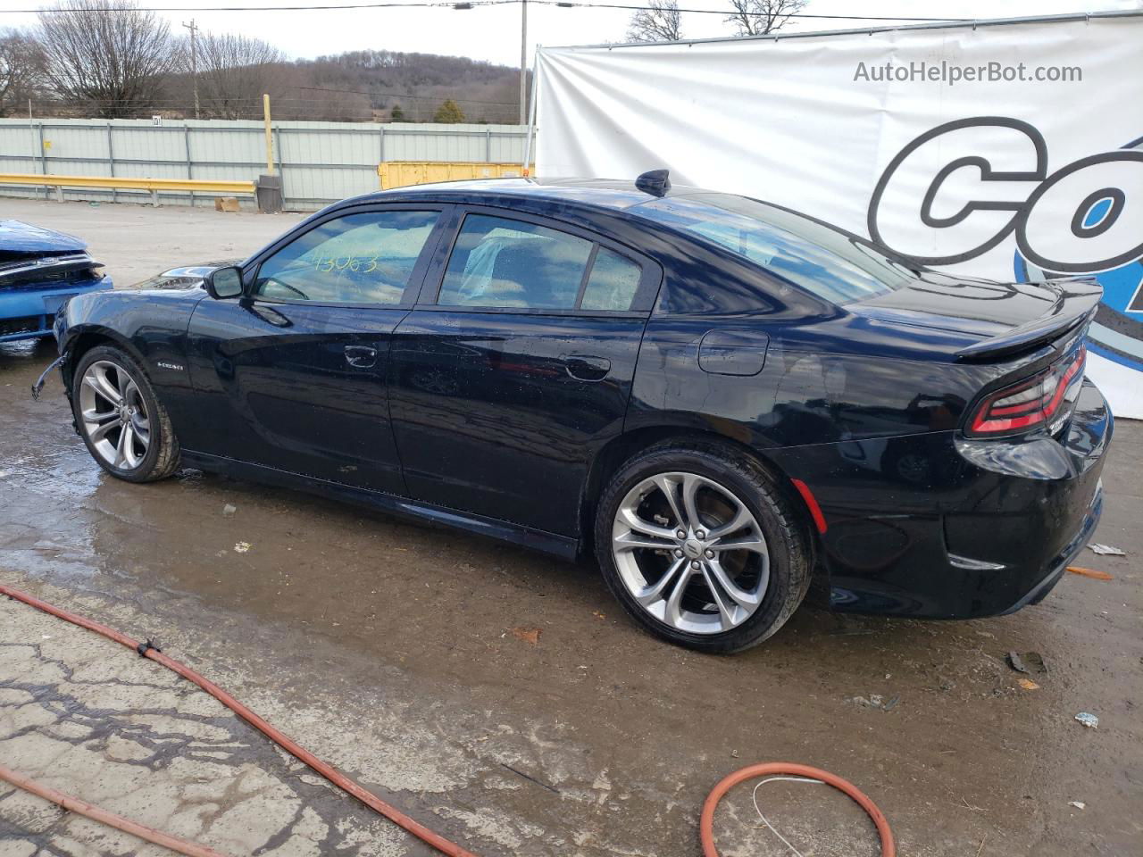 2021 Dodge Charger R/t Black vin: 2C3CDXCT6MH642356