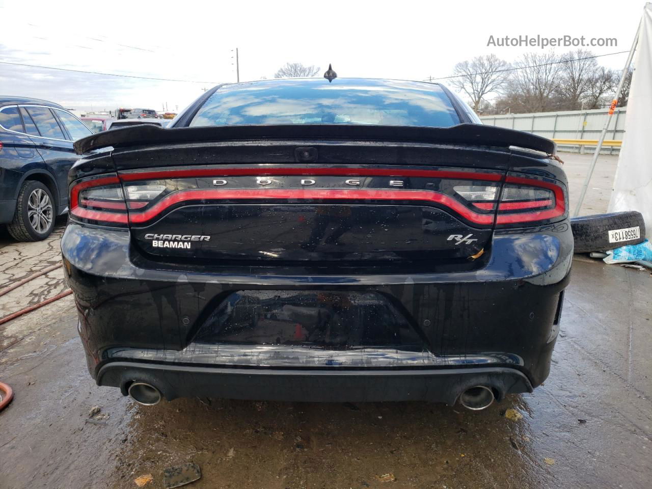 2021 Dodge Charger R/t Black vin: 2C3CDXCT6MH642356