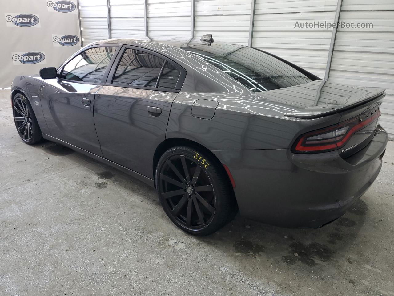 2016 Dodge Charger R/t Gray vin: 2C3CDXCT7GH110375