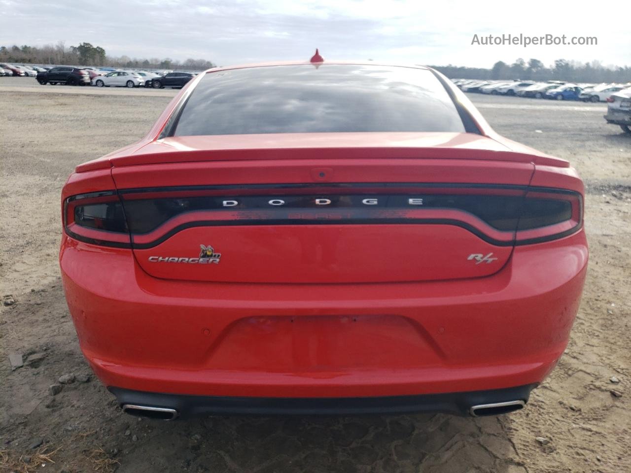 2016 Dodge Charger R/t Red vin: 2C3CDXCT7GH133428