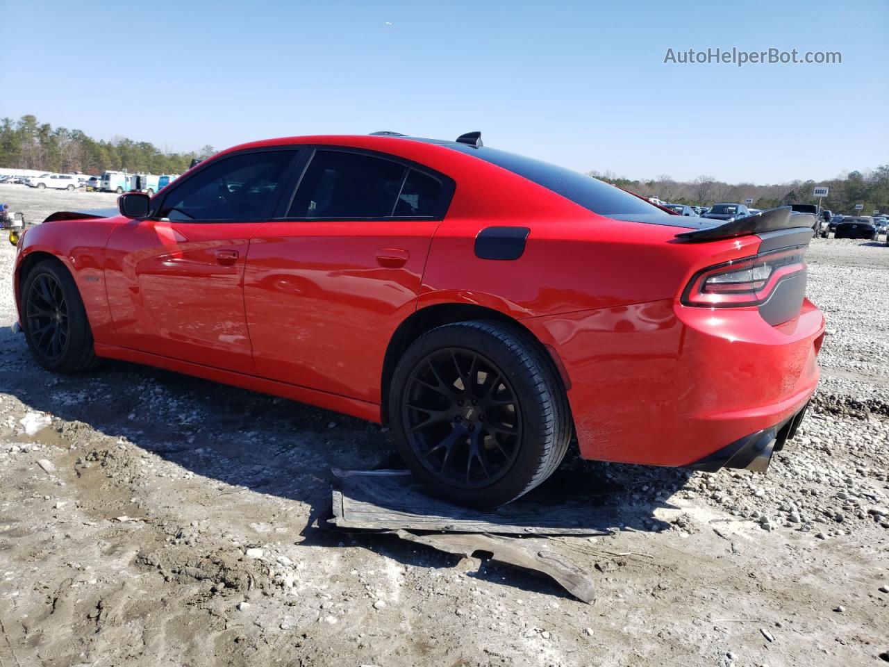 2016 Dodge Charger R/t Red vin: 2C3CDXCT7GH165277