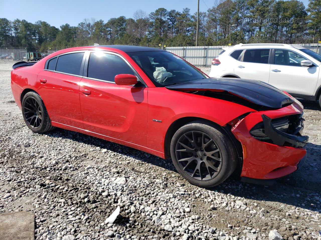 2016 Dodge Charger R/t Red vin: 2C3CDXCT7GH165277