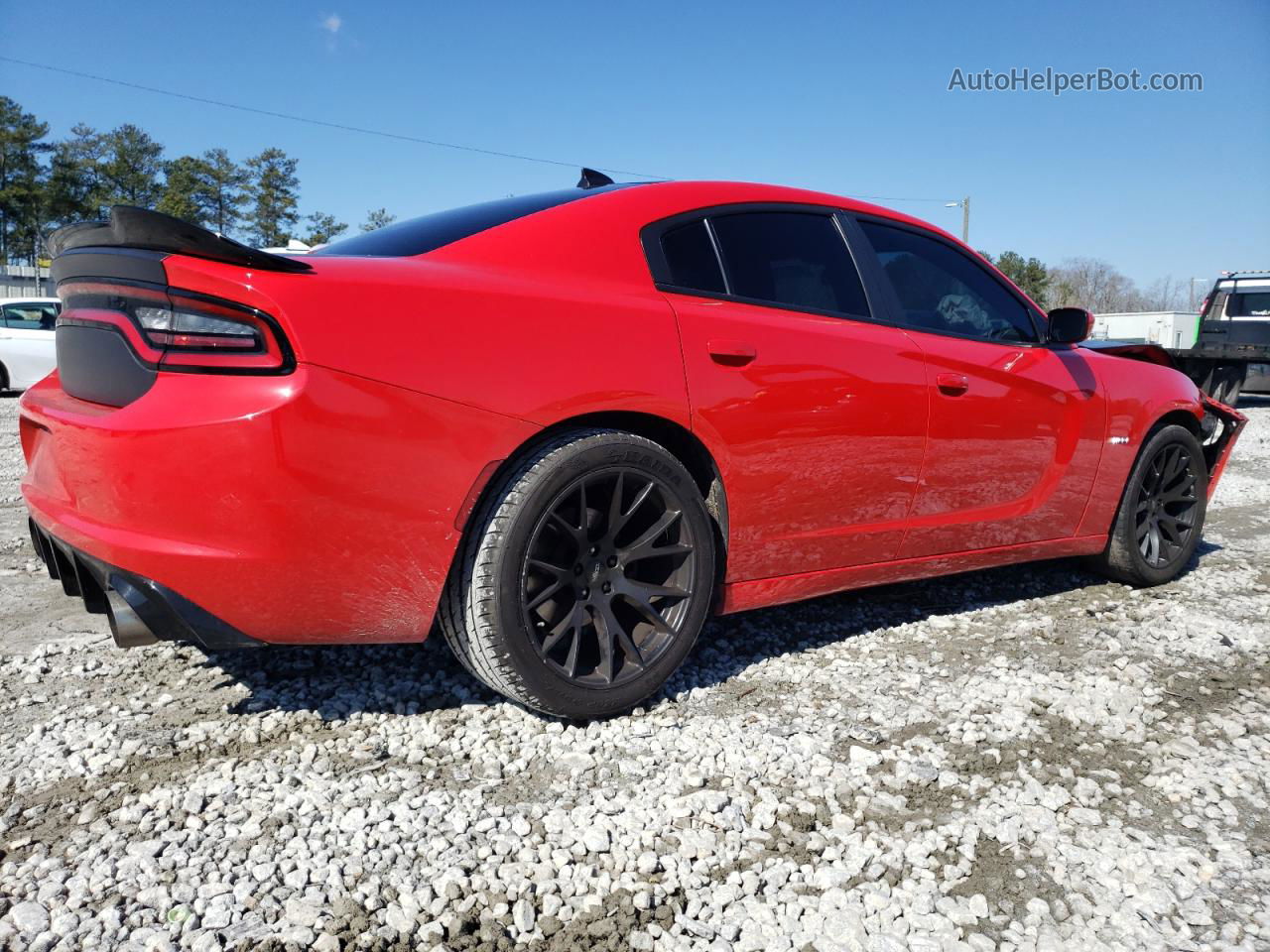 2016 Dodge Charger R/t Red vin: 2C3CDXCT7GH165277