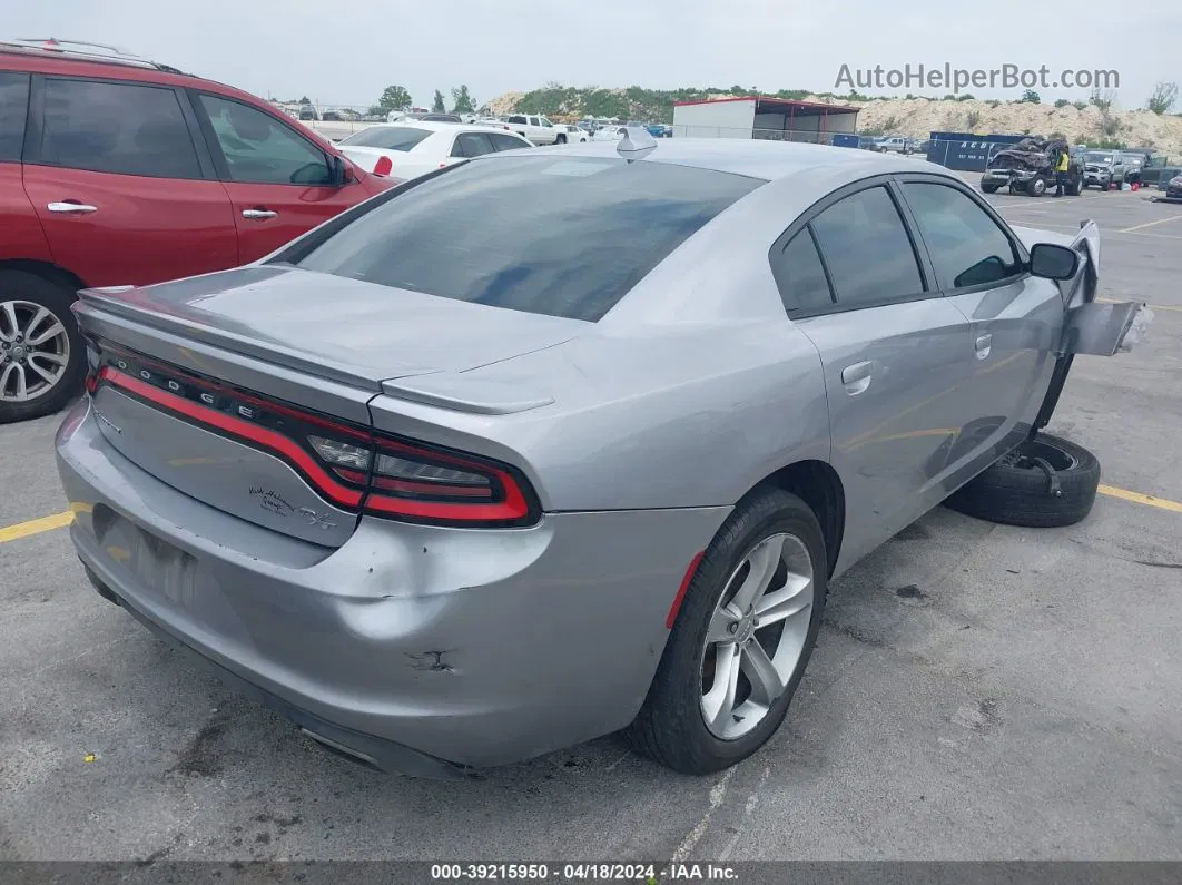 2016 Dodge Charger R/t Серебряный vin: 2C3CDXCT7GH186310