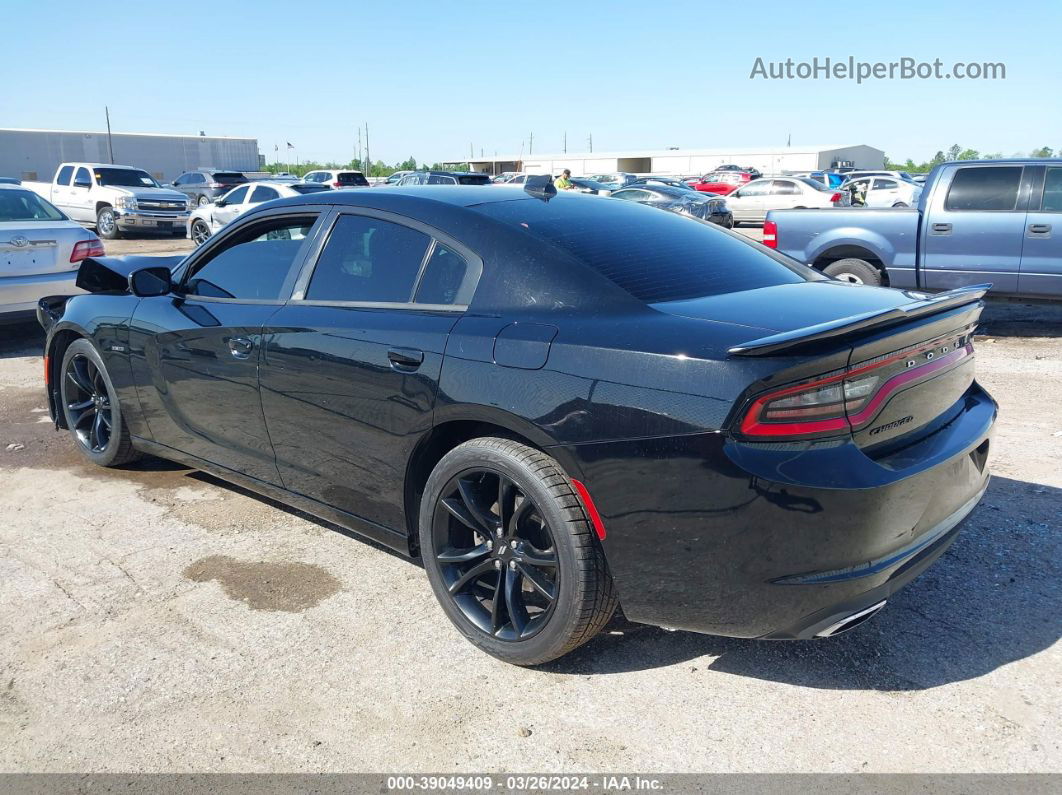 2017 Dodge Charger R/t Rwd Черный vin: 2C3CDXCT7HH510714