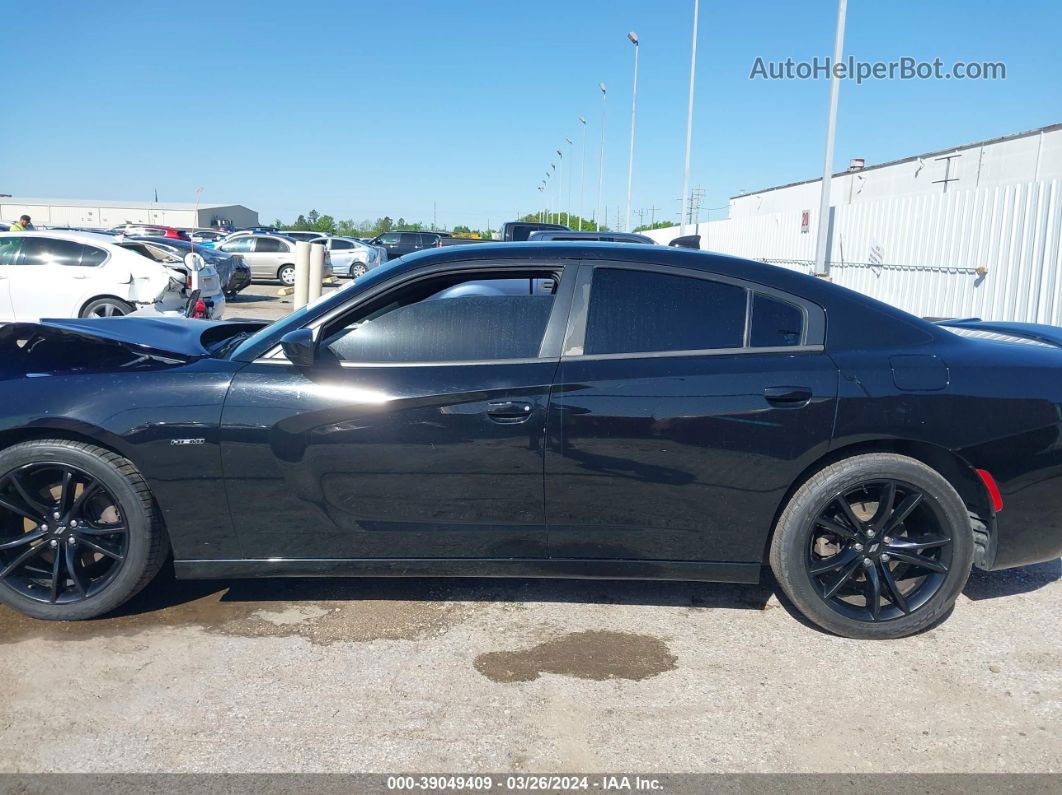 2017 Dodge Charger R/t Rwd Black vin: 2C3CDXCT7HH510714