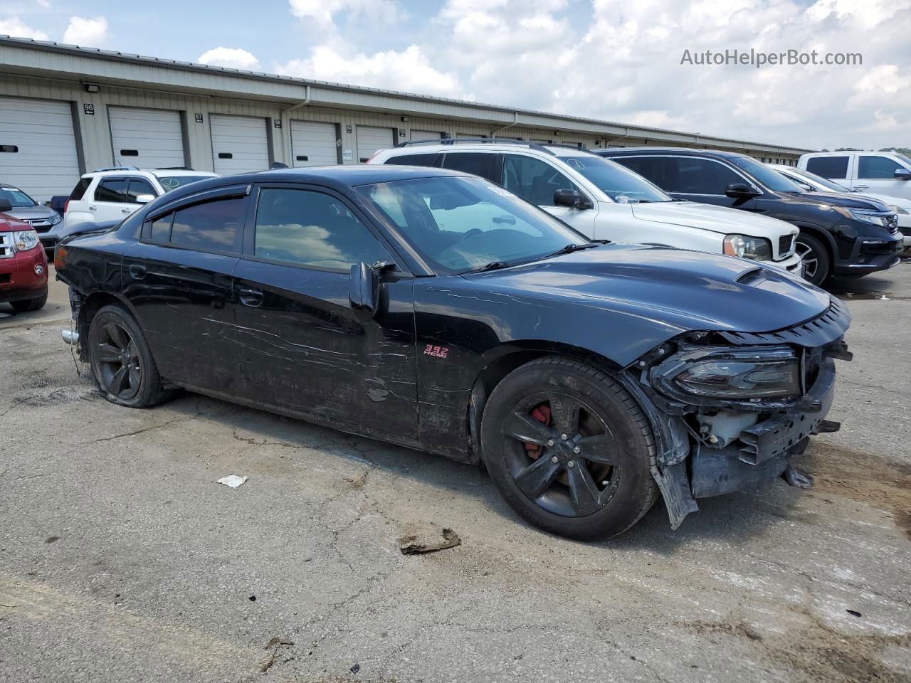 2017 Dodge Charger R/t Black vin: 2C3CDXCT7HH586241