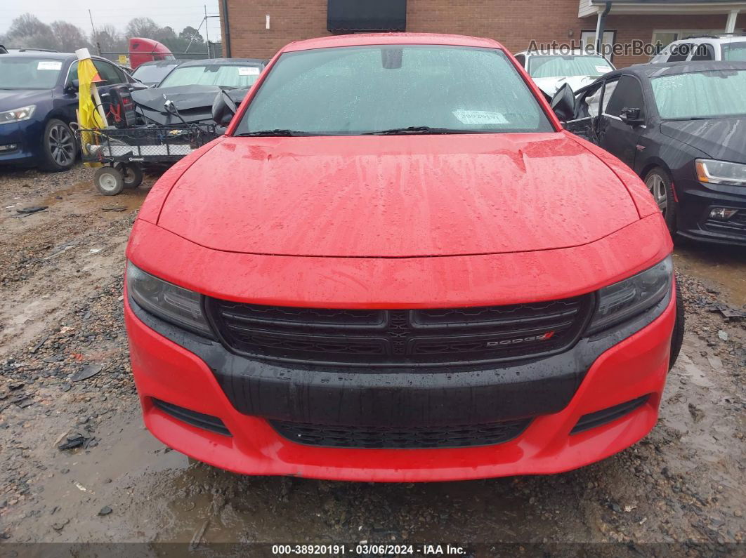 2018 Dodge Charger R/t Rwd Red vin: 2C3CDXCT7JH278847