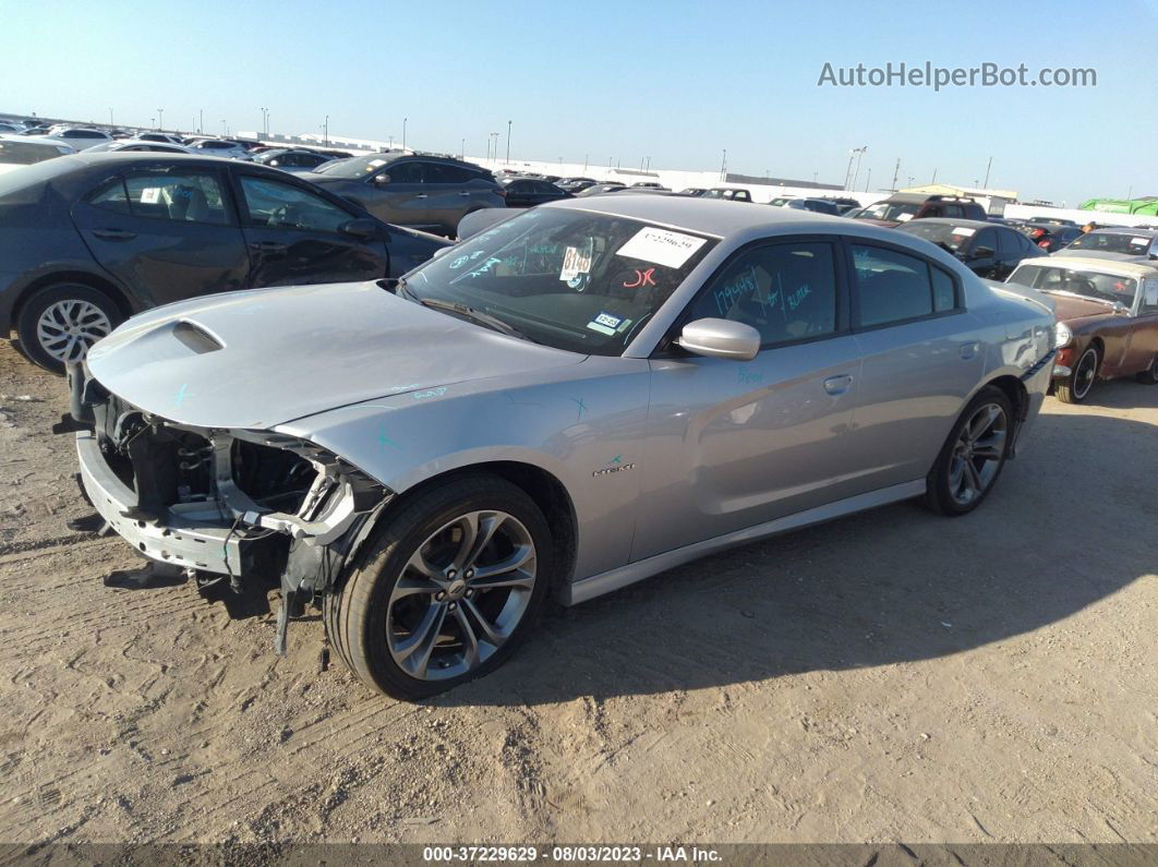 2021 Dodge Charger R/t Серебряный vin: 2C3CDXCT7MH524932