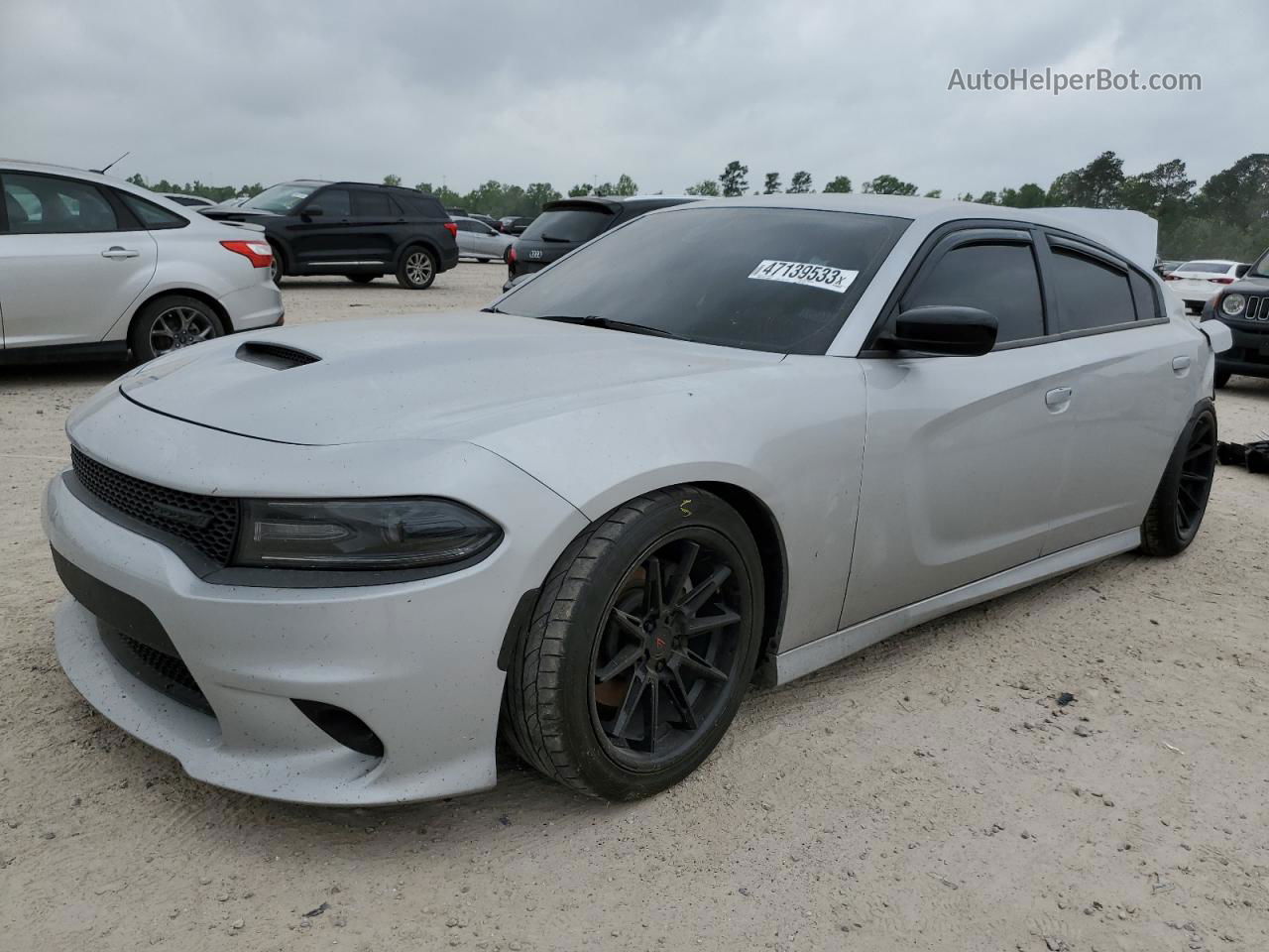 2021 Dodge Charger R/t Серебряный vin: 2C3CDXCT7MH612217