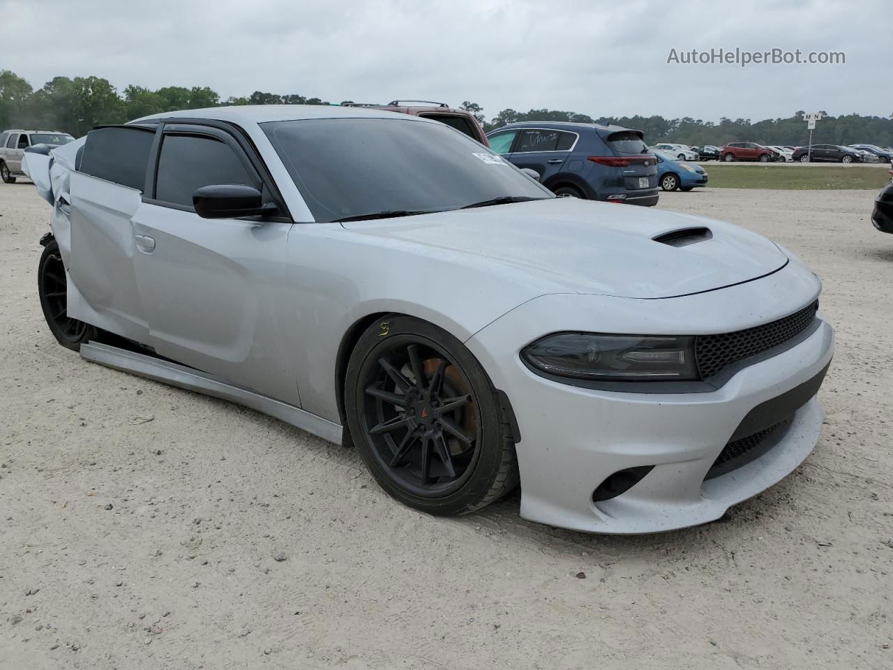 2021 Dodge Charger R/t Серебряный vin: 2C3CDXCT7MH612217