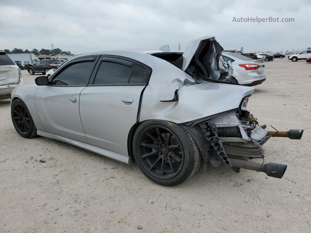 2021 Dodge Charger R/t Серебряный vin: 2C3CDXCT7MH612217